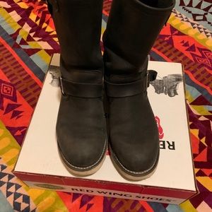 Red Wing Heritage Engineer Boots Black